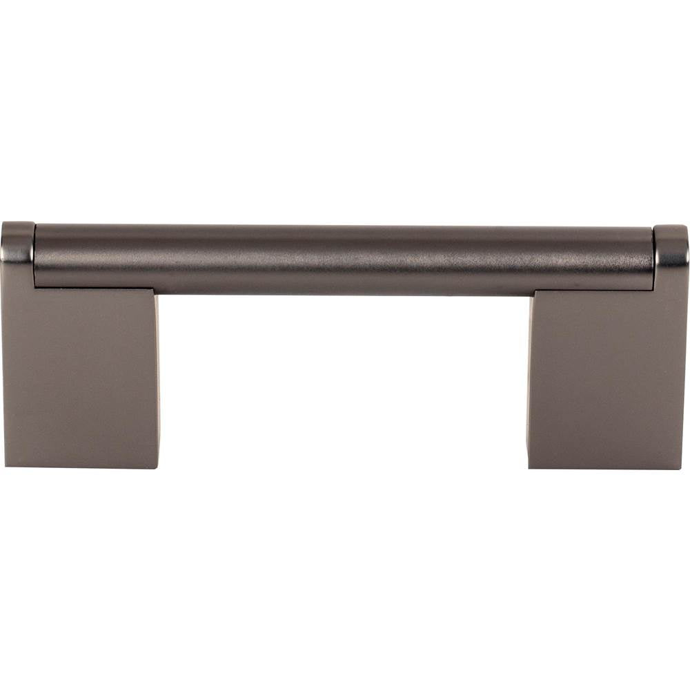 Top Knobs M1040 Princetonian Bar Pull 3" - Ash Gray