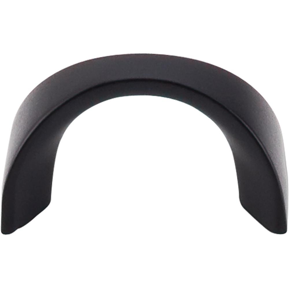 Top Knobs M554 U - Pull 1 1/4" - Flat Black