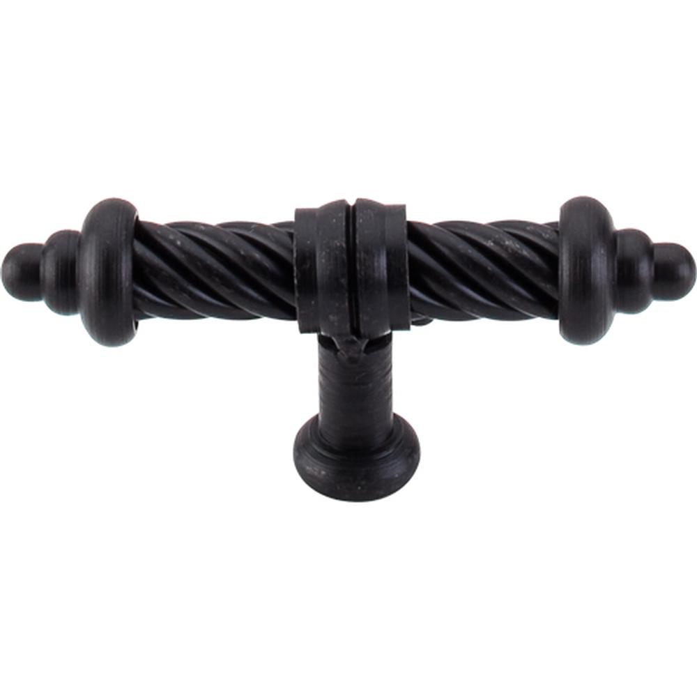 Top Knobs M629 T-Shaped Twist Knob 3 5/8" - Patina Black