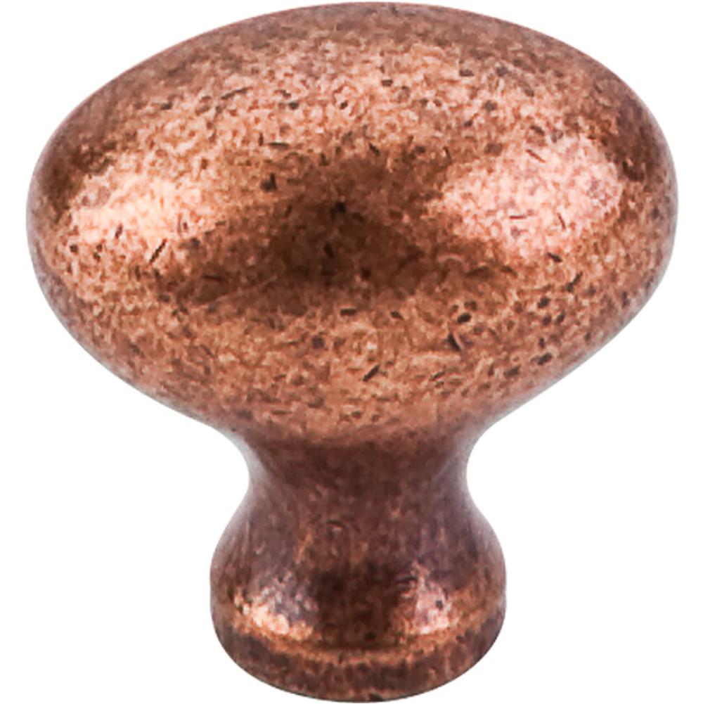 Top Knobs M986 Egg Knob 1 1/4" - Old English Copper