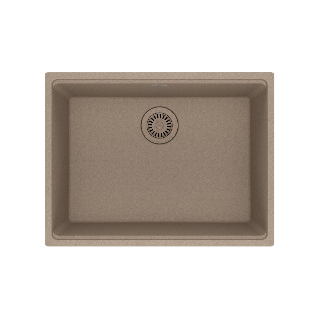 FRANKE MAG11023-OYS Maris Undermount 25-in x 18.94-in Granite Single Bowl Kitchen Sink in Oyster In Oyster