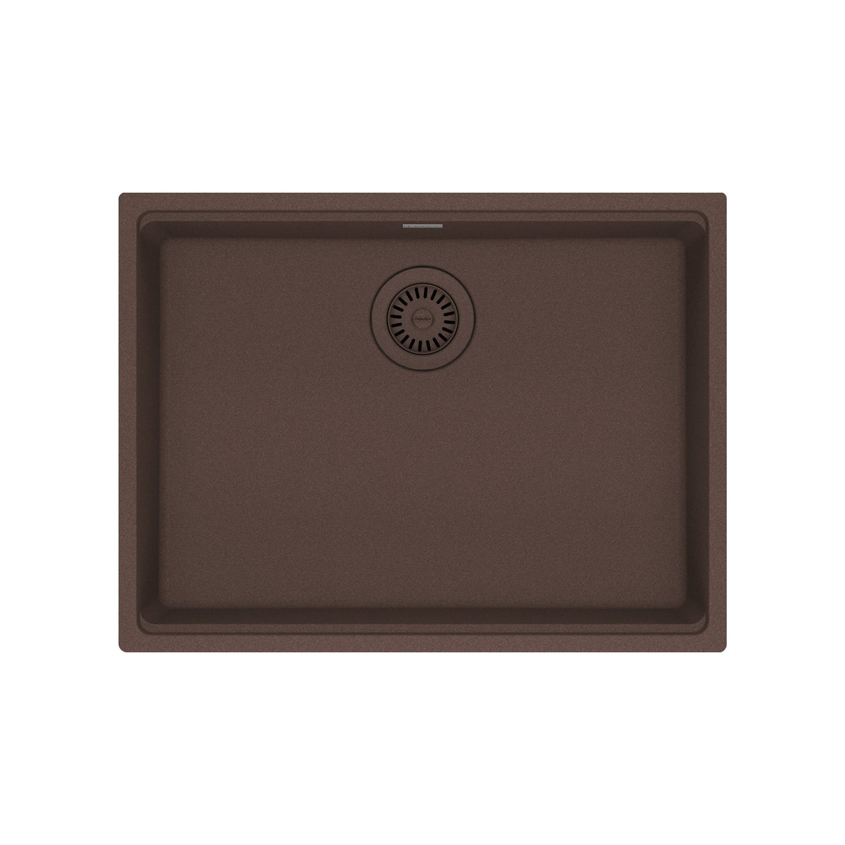 FRANKE MAG11023ADA-MOC Maris Undermount 25-in x 18.94-in Granite ADA Single Bowl Sink in Mocha In Mocha