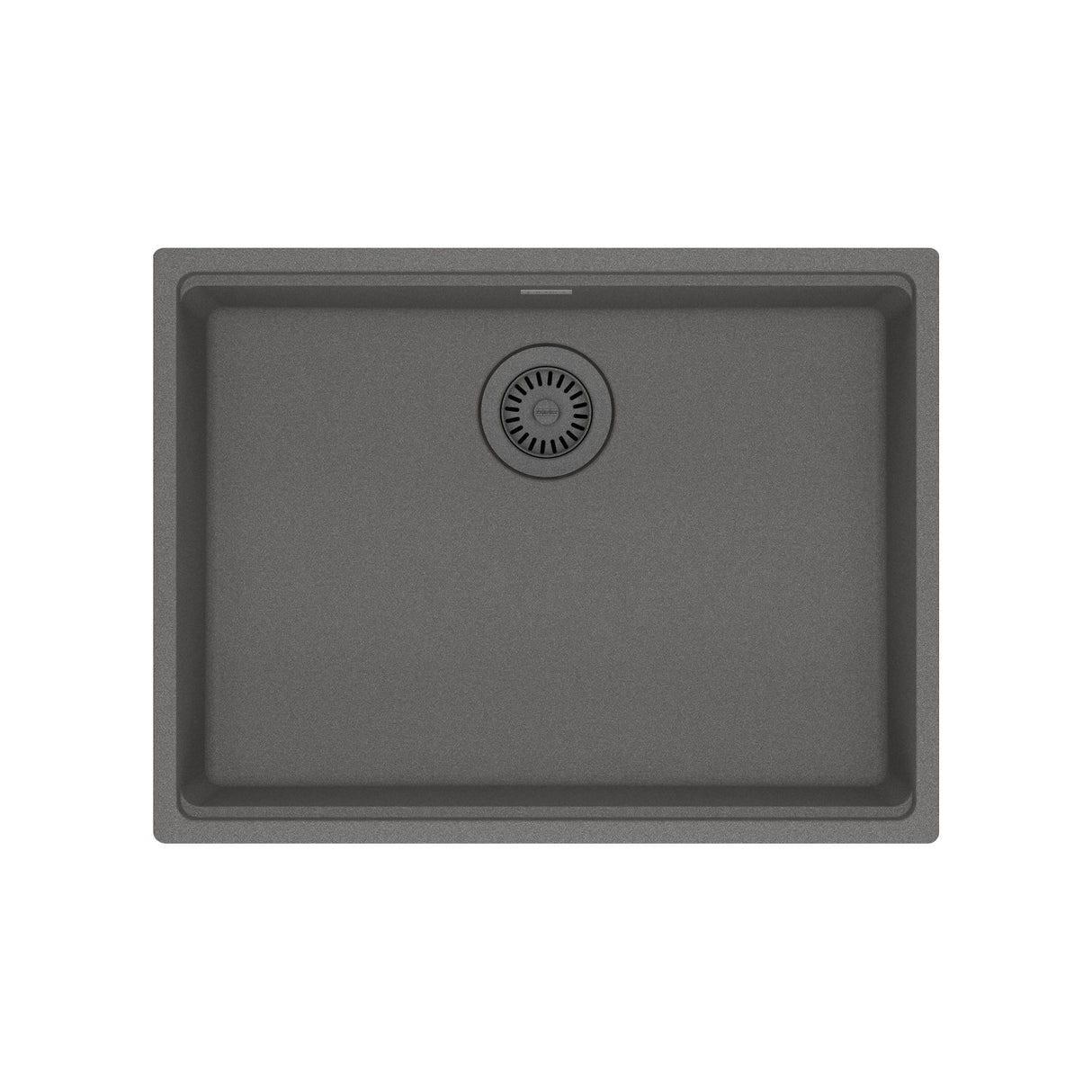 FRANKE MAG11023ADA-SHG Maris Undermount 25-in x 18.94-in Granite ADA Single Bowl Sink in Stone Grey In Stone Grey