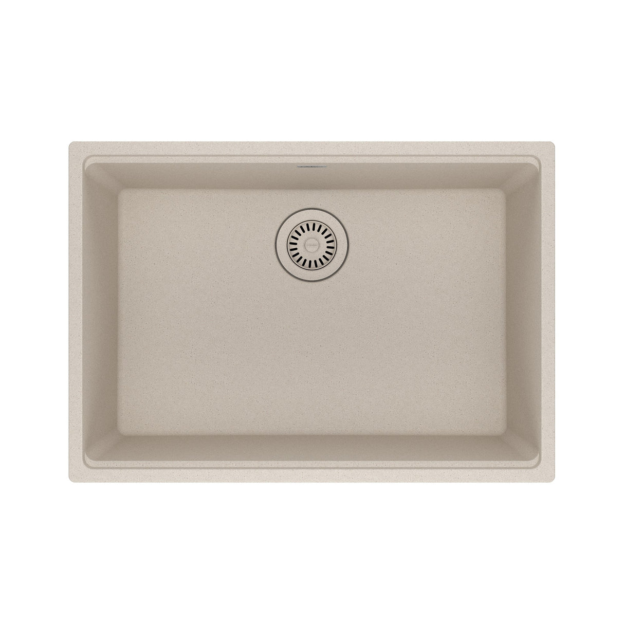 FRANKE MAG11025-CHA Maris Undermount 27-in x 19-in Granite Single Bowl Kitchen Sink in Champagne In Champagne