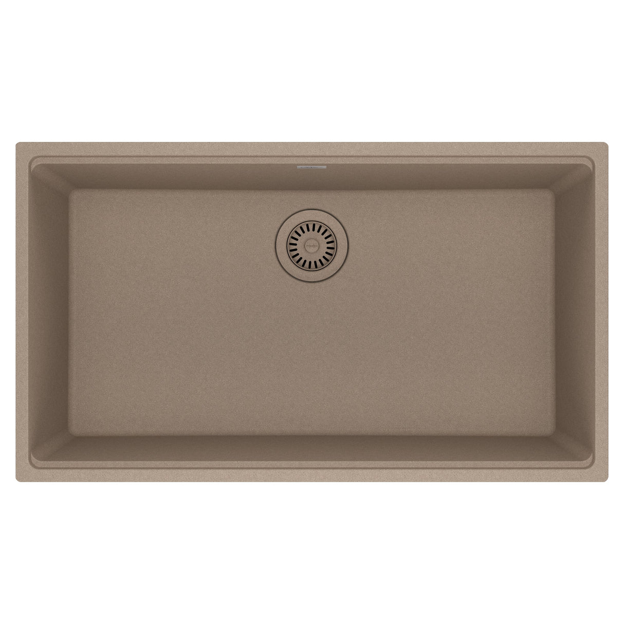 FRANKE MAG11031-OYS Maris Undermount 33-in x 18.94-in Granite Single Bowl Kitchen Sink in Oyster In Oyster