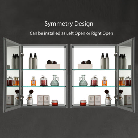 Blossom Aluminum Medicine Cabinet with Mirror – MC8 1620