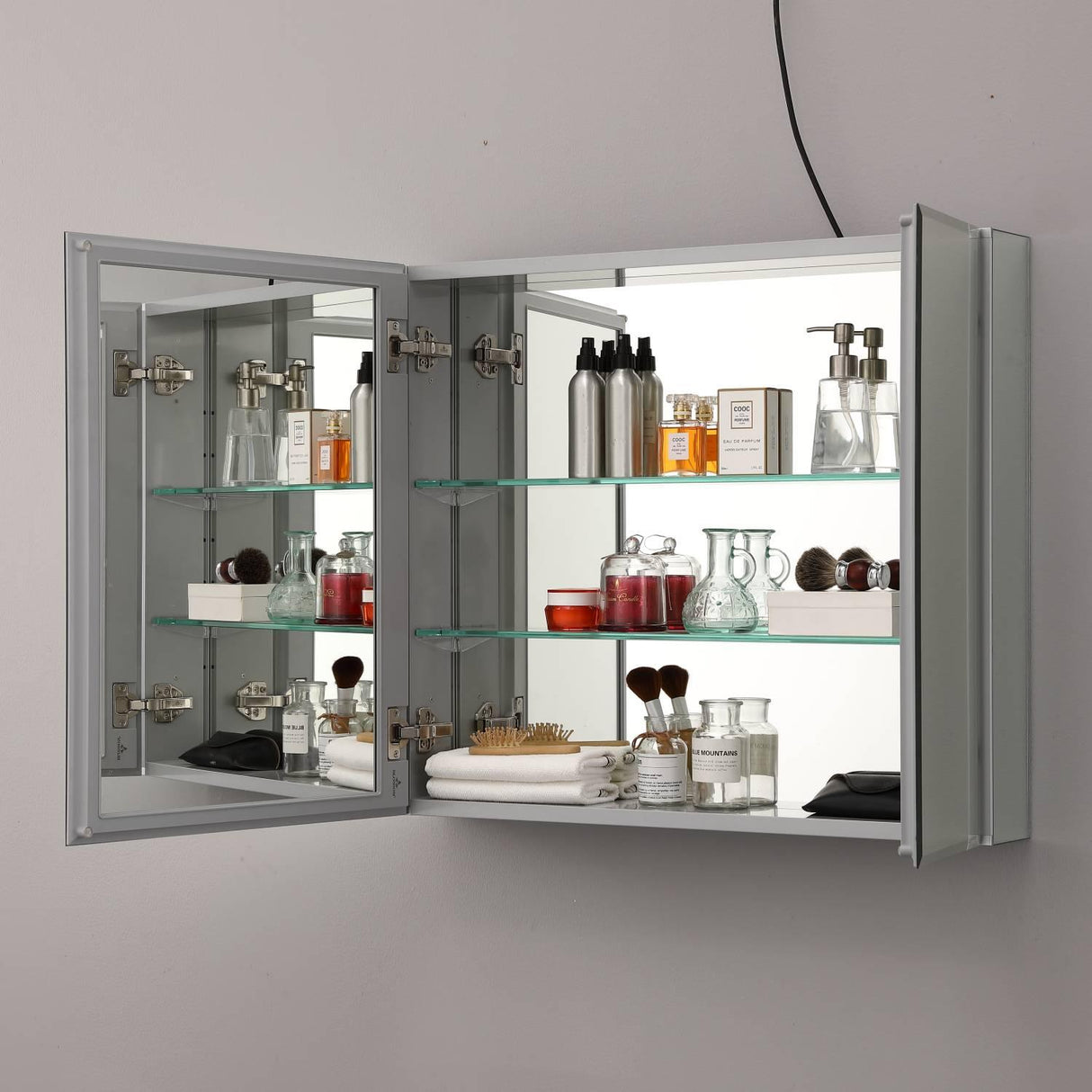 Blossom Aluminum Medicine Cabinet with Mirror – MC8 1620