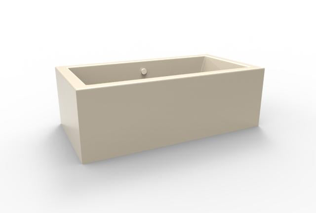 Hydro Systems MCH6632ATO-BIS CHAGALL 6632 AC TUB ONLY - BISCUIT