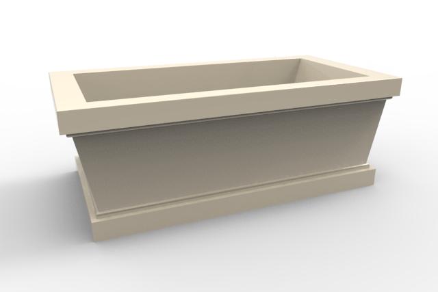 Hydro Systems MDA7036ATO-BIS DAVINCI 7036 AC TUB ONLY - BISCUIT