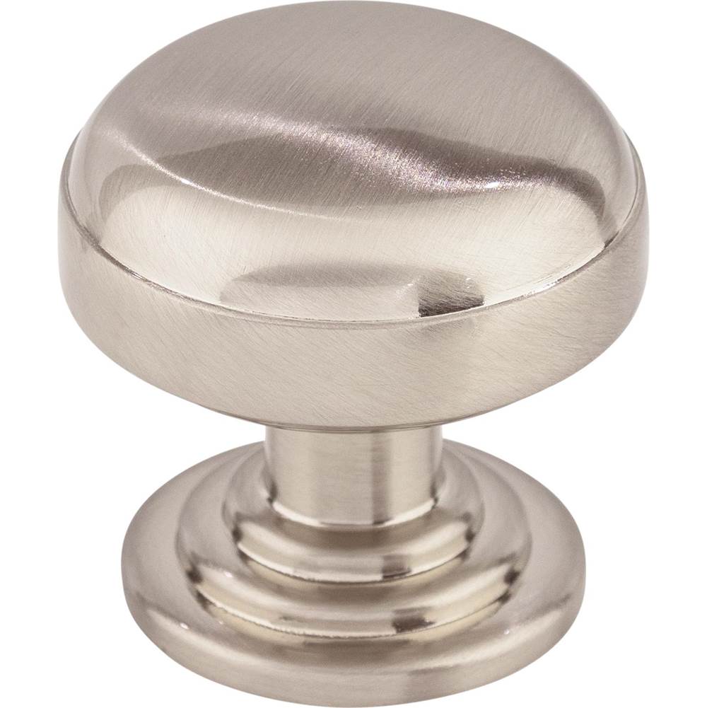 Top Knobs TK3000 Ellis Knob 1 1/4 Inch - Brushed Satin Nickel