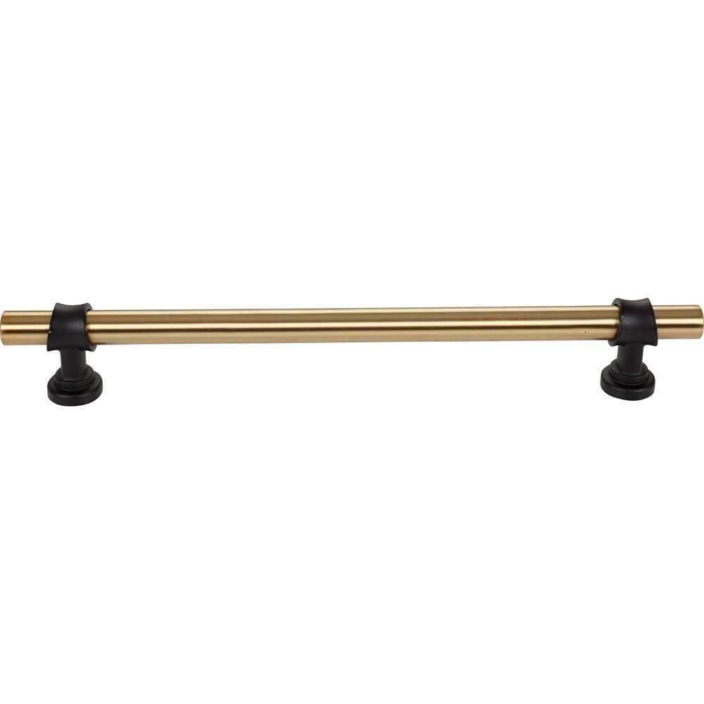 Top Knobs M2780 Bit Appliance Pull 18 Inch (c-c) - Honey Bronze and Flat Black