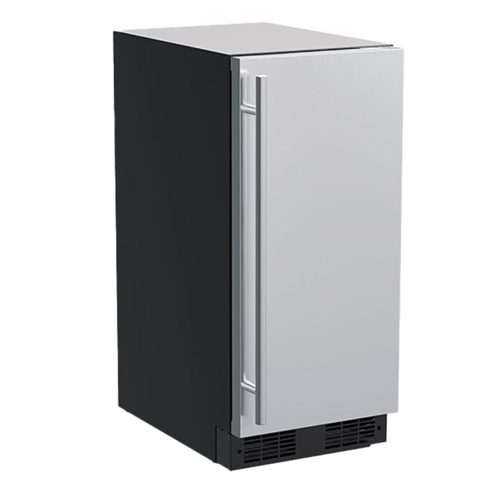 Marvel MLCL215-SS01B 15" Classic Clear Ice Machine, 39 lb/Day, Stainless Solid Door
