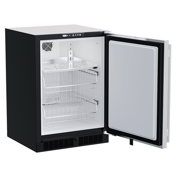 Marvel MLFZ224-SS01A 24" Classic Freezer, 4.9 Cu. Ft., Stainless Solid Door - view 2