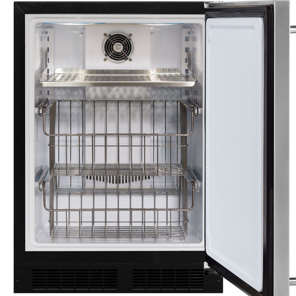 Marvel MLFZ224-SS01A 24" Classic Freezer, 4.9 Cu. Ft., Stainless Solid Door - view 4