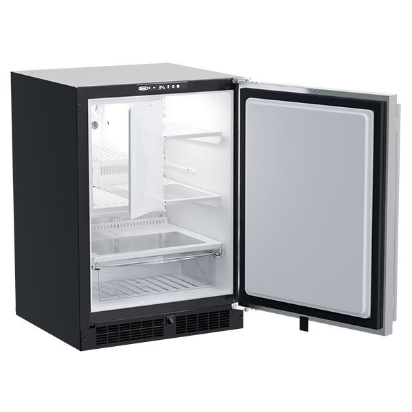 Marvel MLRF224-SS01A 24" Classic Refrigerator/Freezer, 4.9 Cu. Ft., Stainless Solid Door - view 2