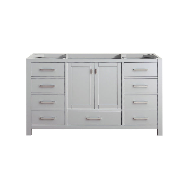 Avanity Modero 60 in. Single Vanity Only in Chilled Gray finish