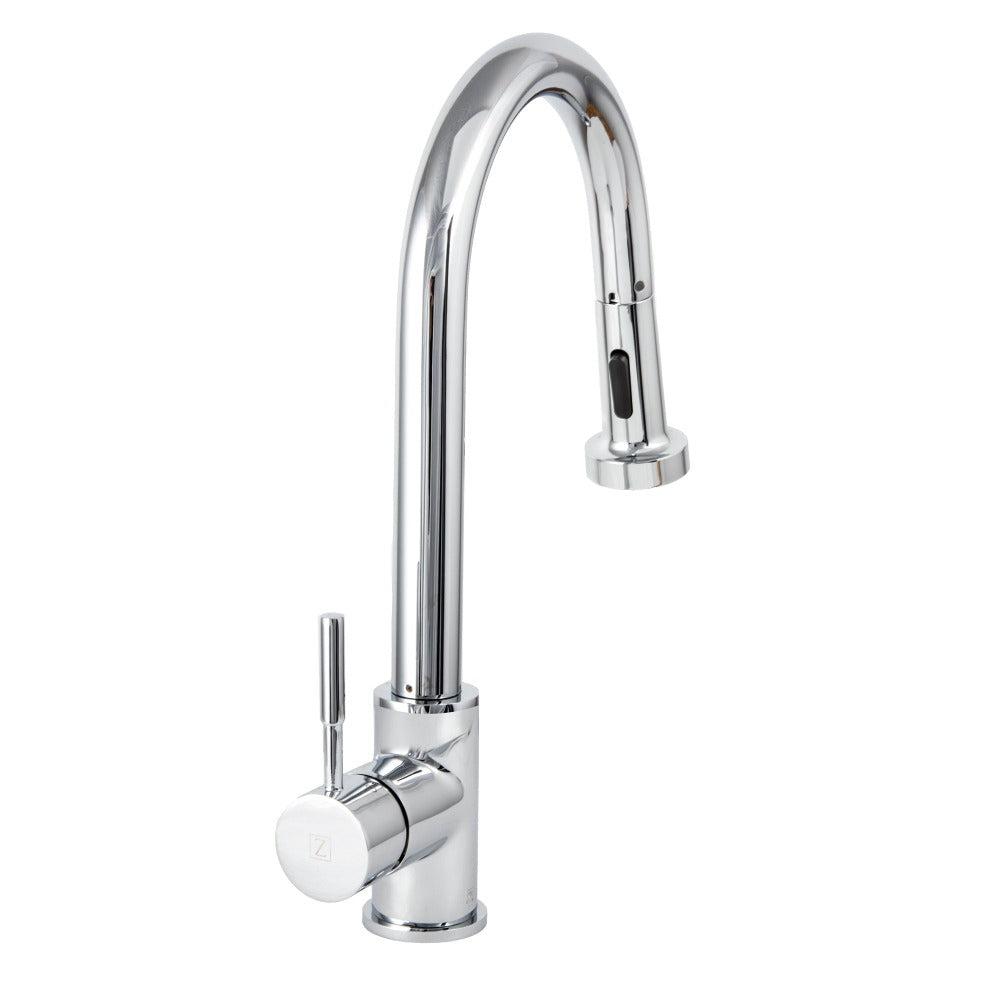 ZLINE Monet Pull Down Single Handle Kitchen Faucet in Chrome (MON-KF-CH)