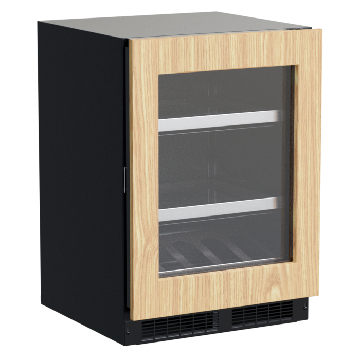 Marvel MPBV424-IG31A 24" Professional Beverage Center, 5.5 Cu. Ft., Panel Ready Glass Door, Locking