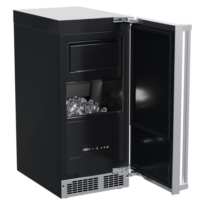 Marvel MPCP415-SS01A 15" Professional Clear Ice Machine, 39 lb/Day, w/ Pump, Stainless Solid Door - view 2