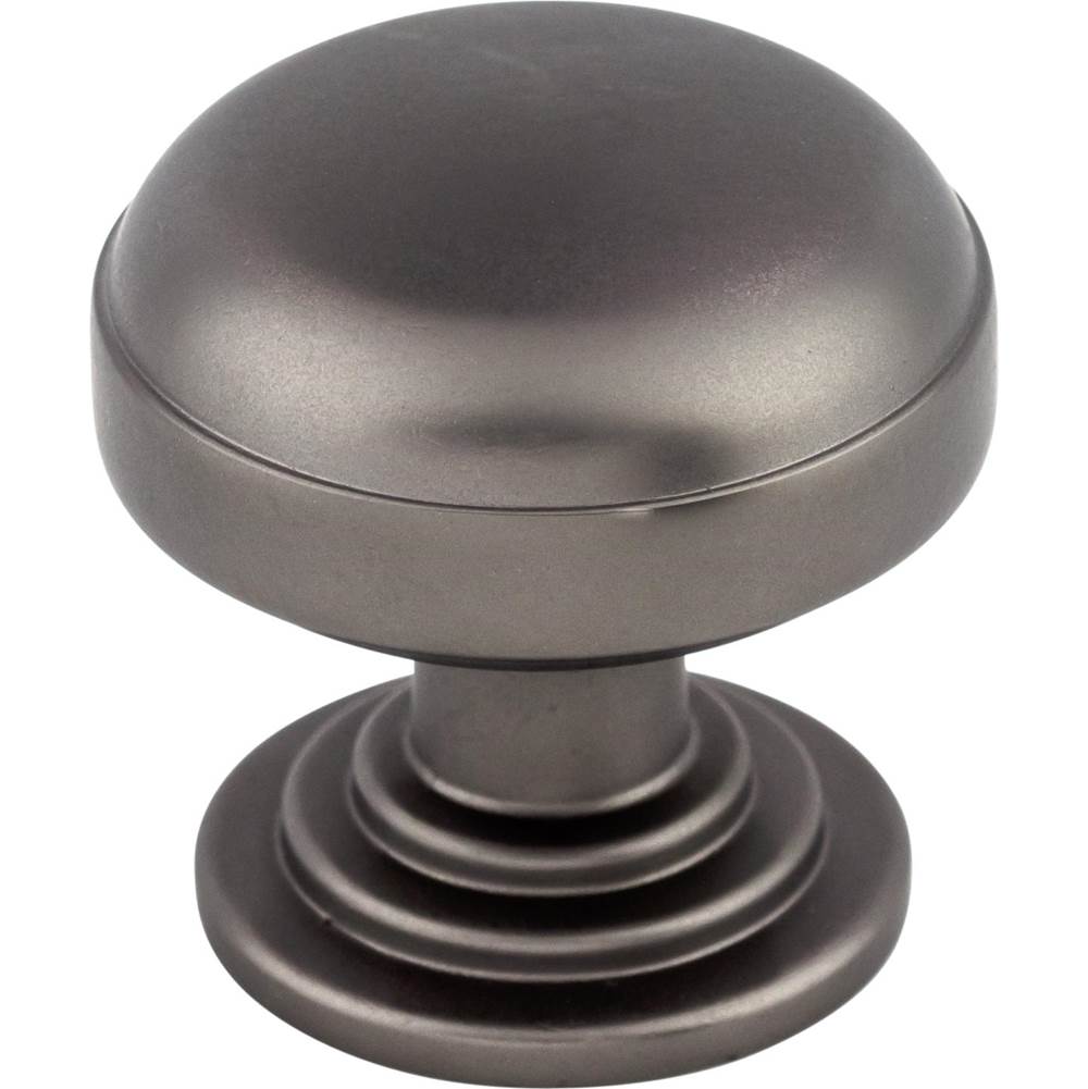 Top Knobs TK3000 Ellis Knob 1 1/4 Inch - Ash Gray