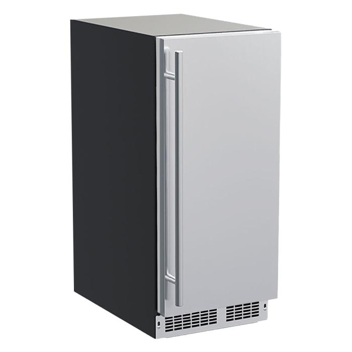 Marvel MRNP215-SS01A 15" Classic Nugget Ice Machine, 65 lb/Day, w/ Pump, Stainless Solid Door
