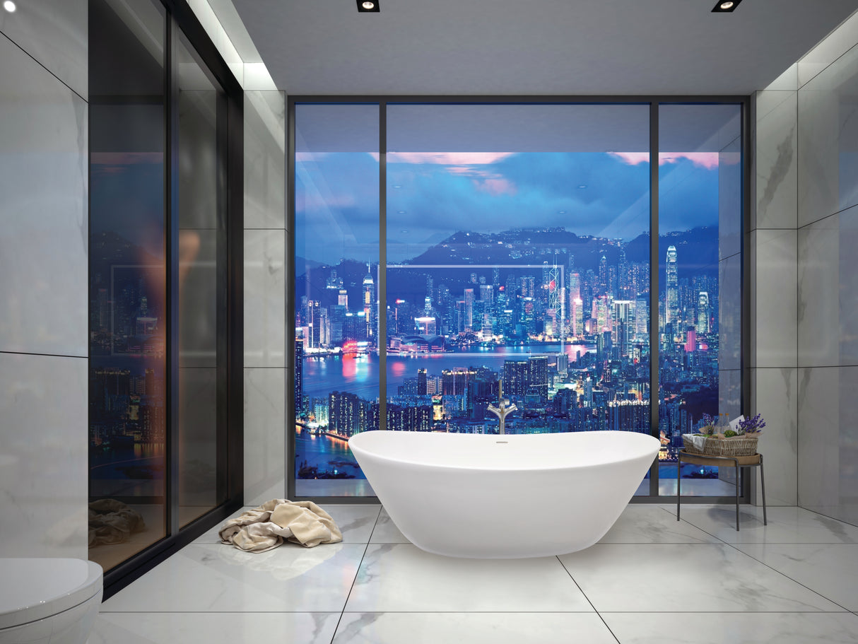 Hydro Systems MRQ7034HTO-ALM MARQUIS 7034 METRO TUB ONLY - ALMOND