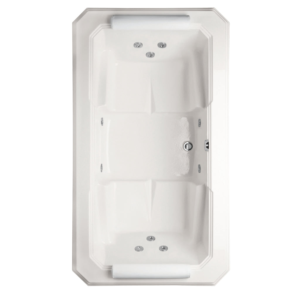 Hydro Systems MYS7844AWP-WHI MYSTIQUE 7844 AC W/WHIRLPOOL SYSTEM-WHITE
