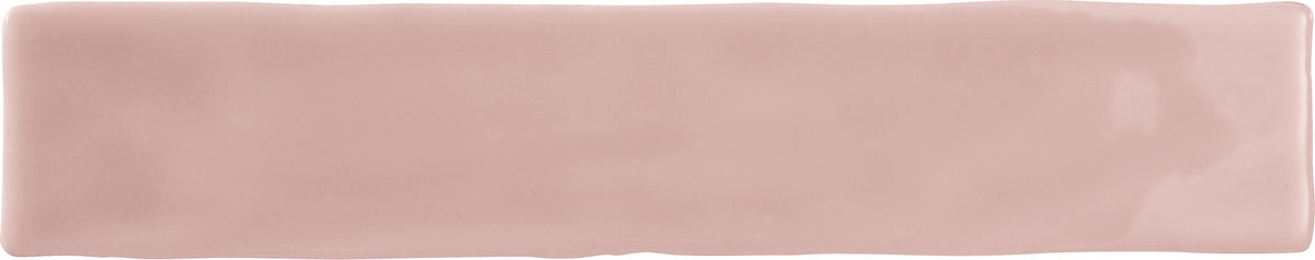 Marazzi Artistic Reflections Rose Rectangle 2x20 Undulated Glossy Wall Tile
