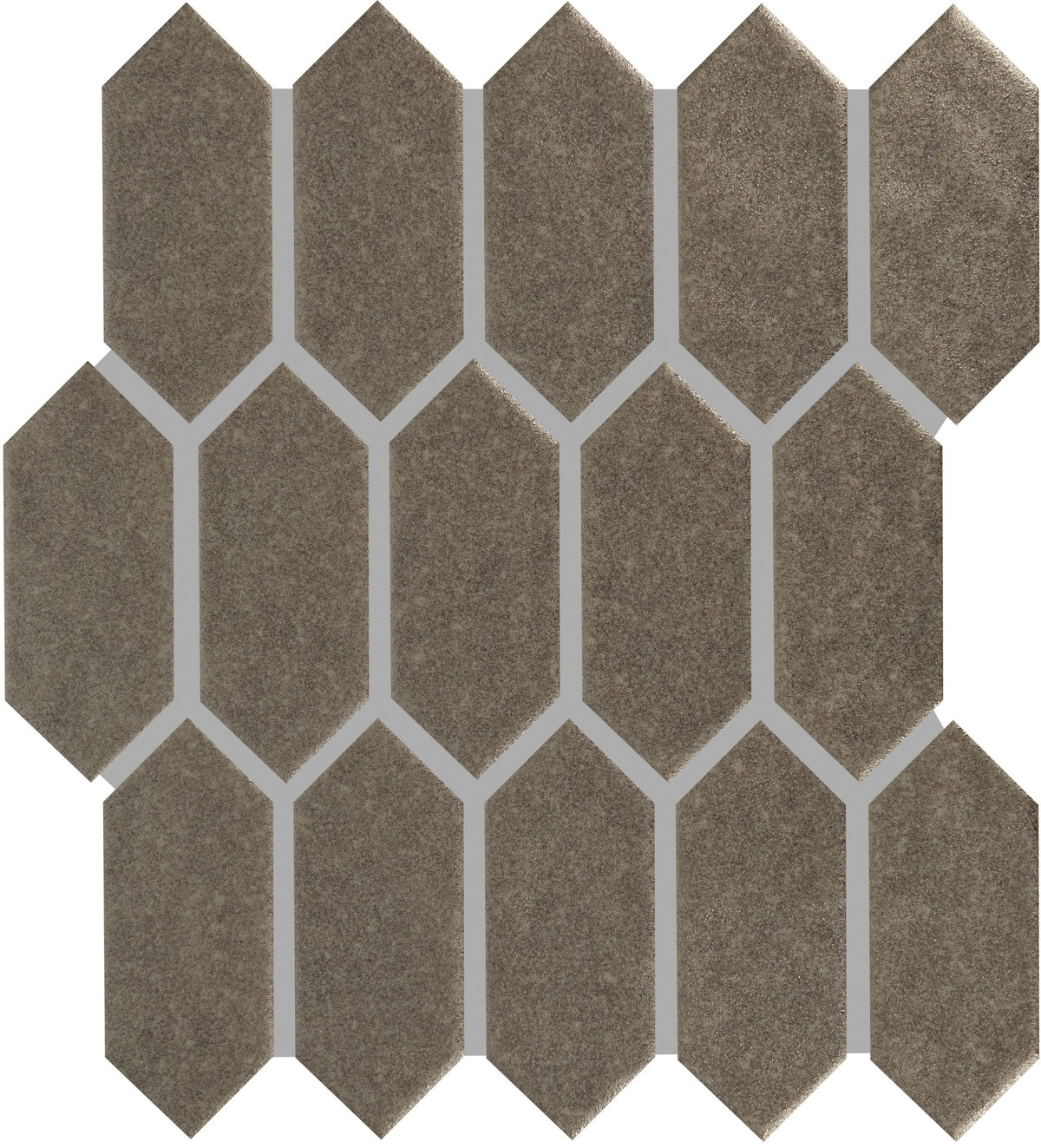 Marazzi Artezen Metallic Vibe Picket 2x5 Glossy Mosaic Tile