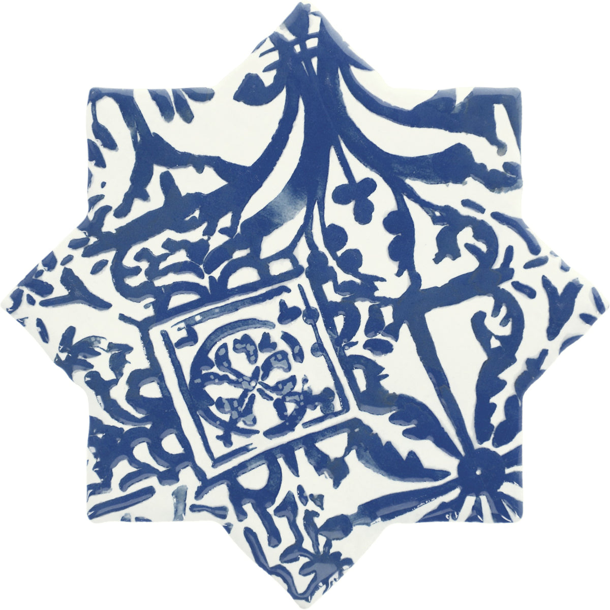 Marazzi Constellaire Helix Star 8x8 Handcrafted Glossy Wall Tile