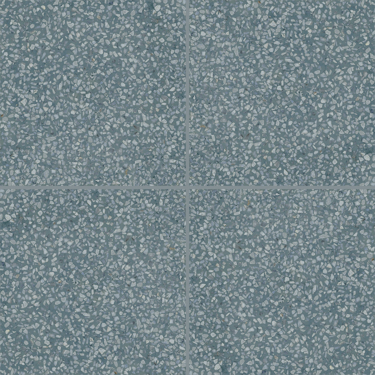 Marazzi D_Segni Terrazzo Blue Square 8x8 Matte Floor Tile
