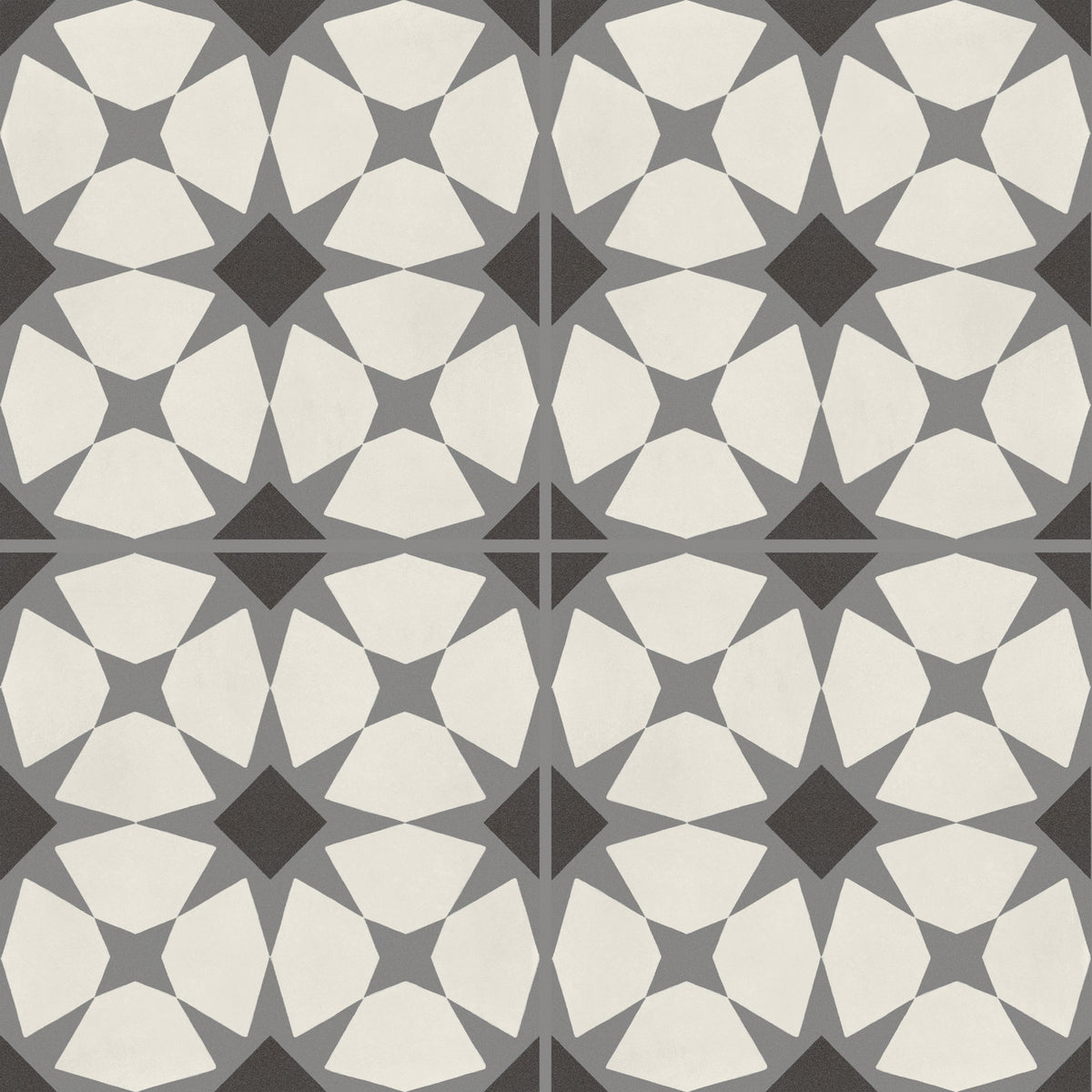 Marazzi D_Segni Starlit Smoke Blend Starlit 8x8 Matte Floor Tile Deco