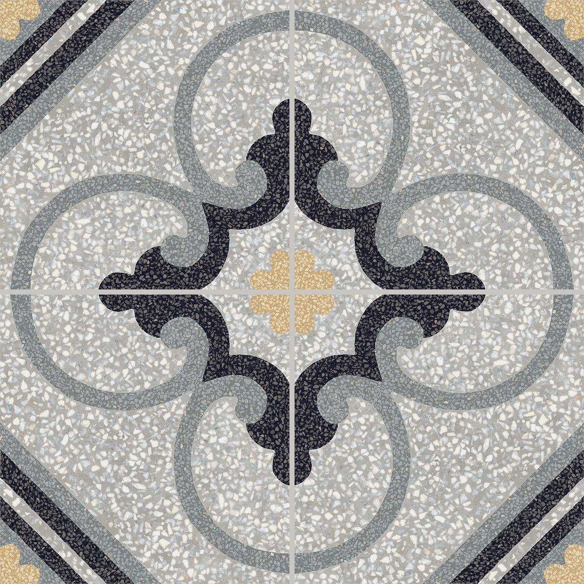 Marazzi D_Segni Terrazzo Fresco Fresco 8x8 Matte Floor Tile Deco