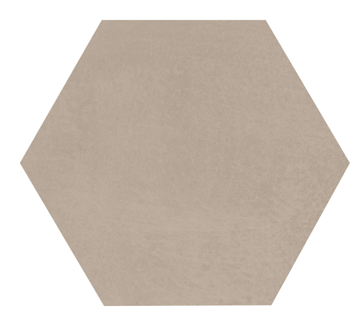 Marazzi Moroccan Concrete Taupe Hexagon 8x9 Matte Floor Tile