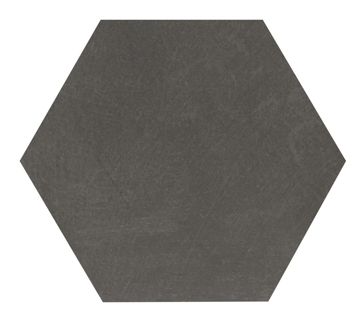 Marazzi Moroccan Concrete Charcoal Hexagon 8x9 Matte Floor Tile