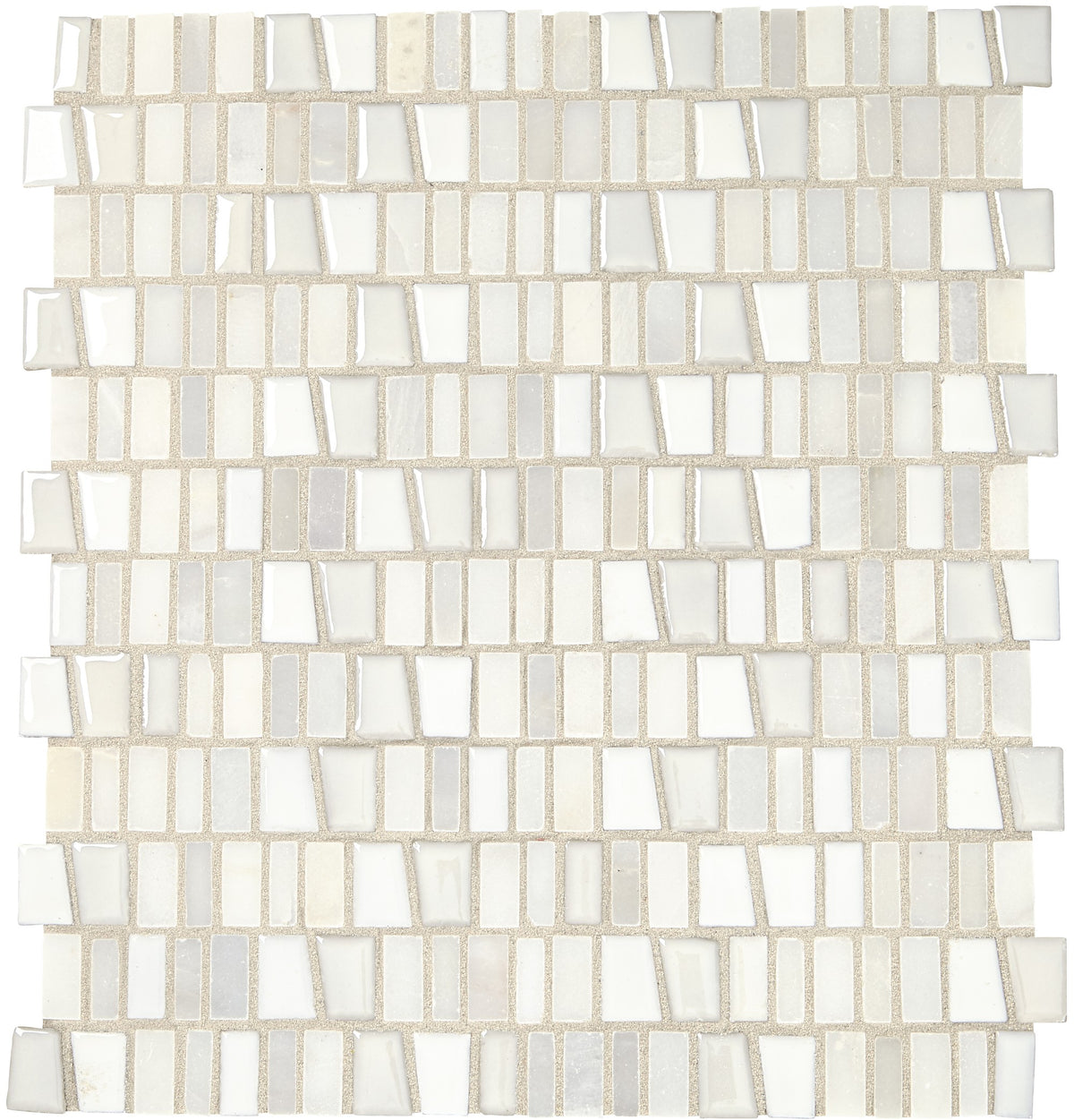 Marazzi Midpark Mosaics Cloud Trapezoid Random 1 Matte Mosaic Tile
