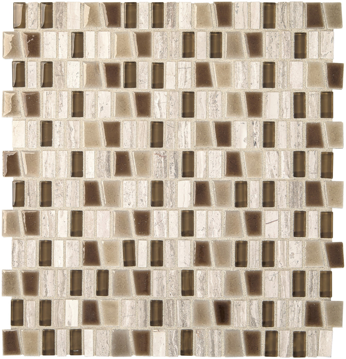 Marazzi Midpark Mosaics Sandbox Trapezoid Random 1 Matte Mosaic Tile
