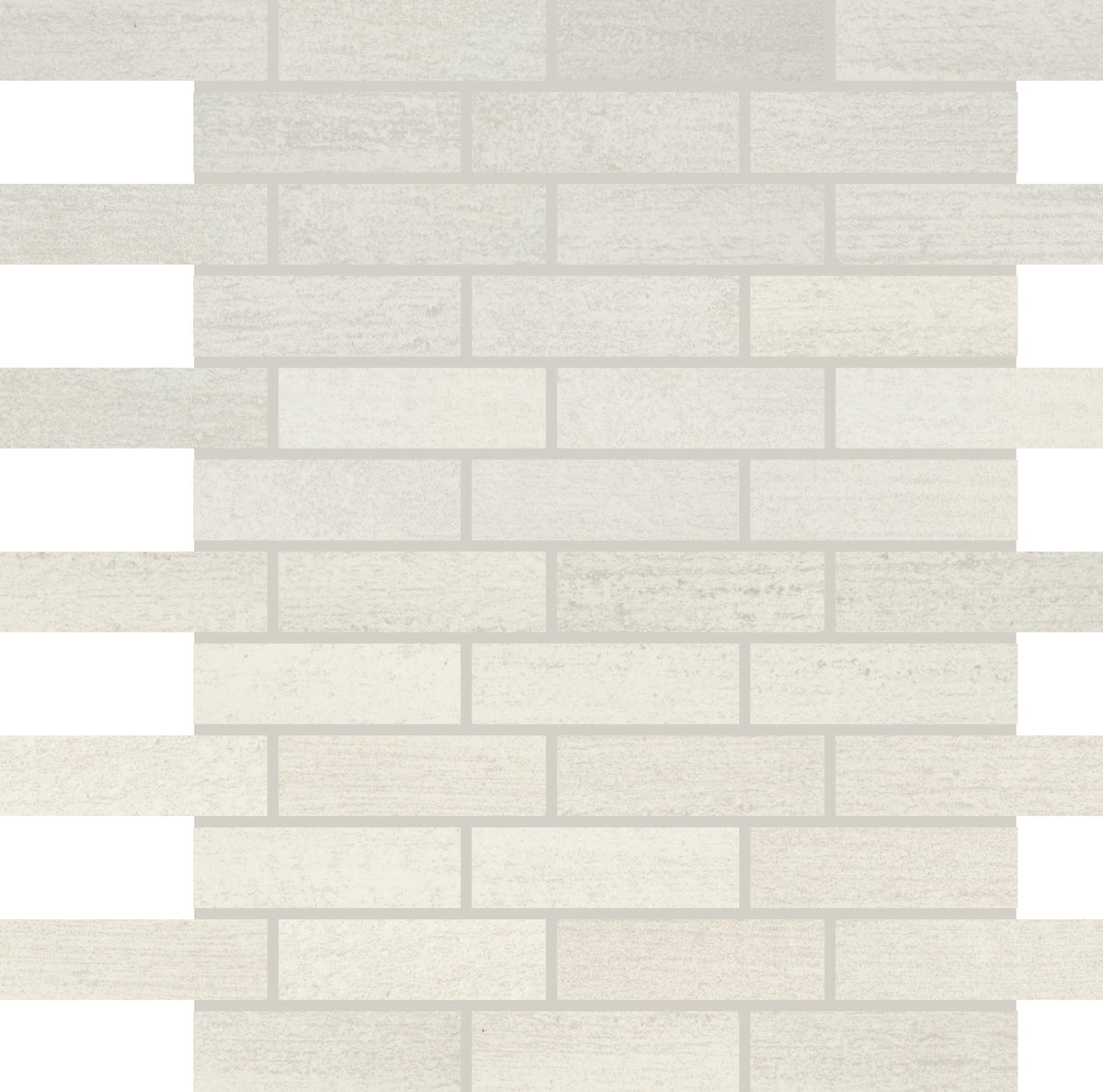 Marazzi Persuade White Brick Joint 1x3 Matte Mosaic Tile