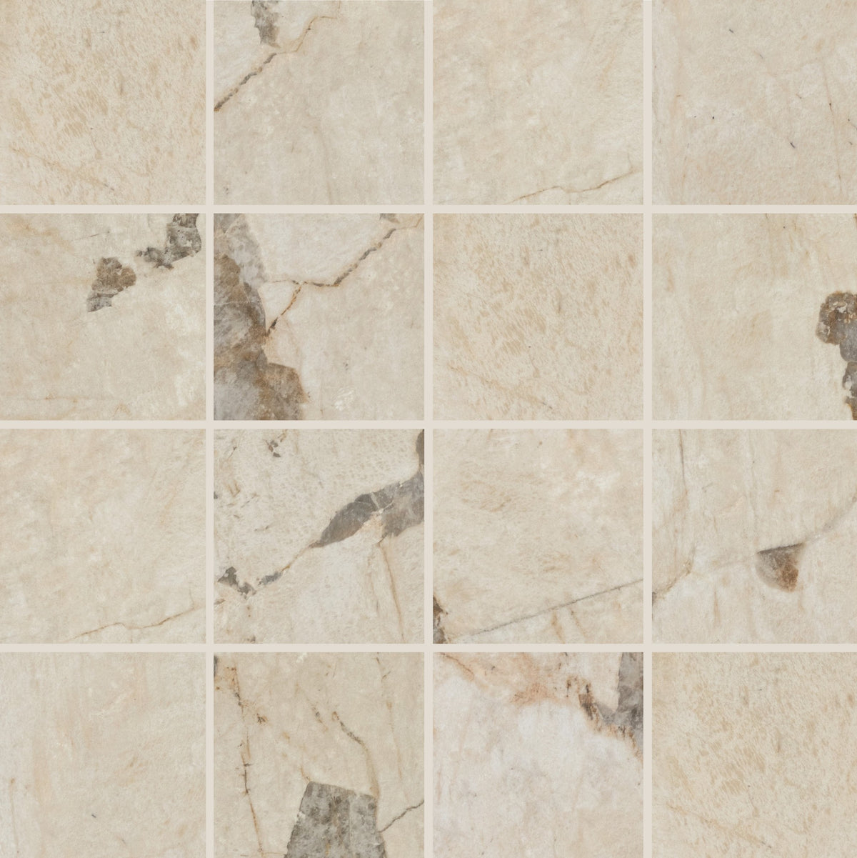 Marazzi Savoir Pierre Straight Joint 3x3 Matte Mosaic Tile