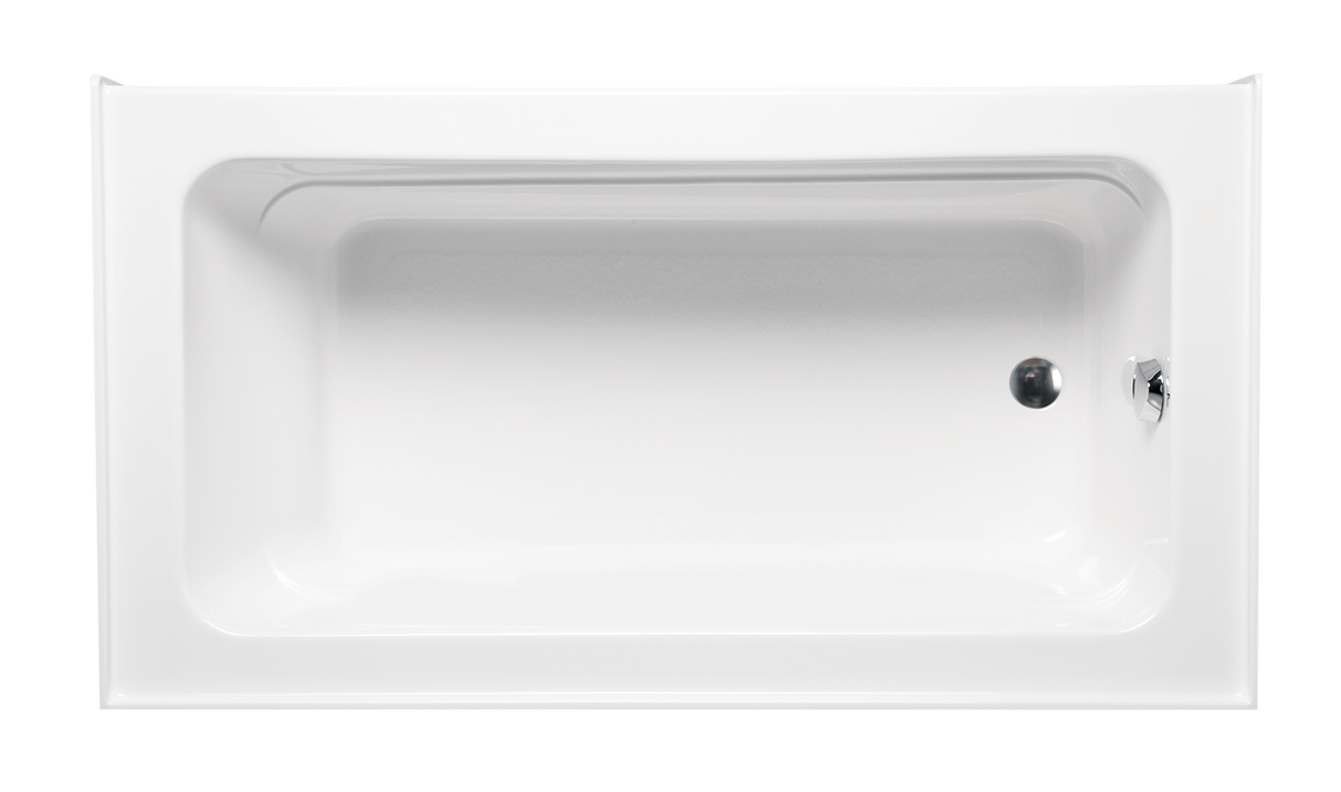 Americh MC6030TRA2-WH Malcolm 6030 Right Hand - Tub Only / Airbath 2 - White