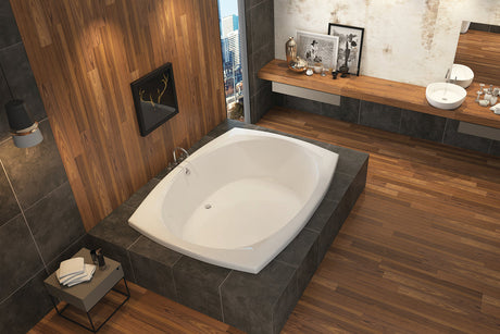 Americh ML8466TA2-BI Malibu 8466 - Tub Only / Airbath 2 - Biscuit