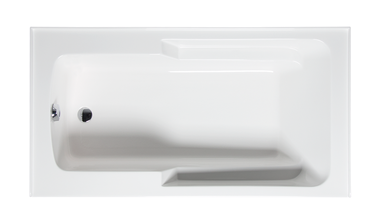 Americh MT6030ADATLA2WH Matty 6030 ADA Left Hand - Tub Only / Airbath 2 - White