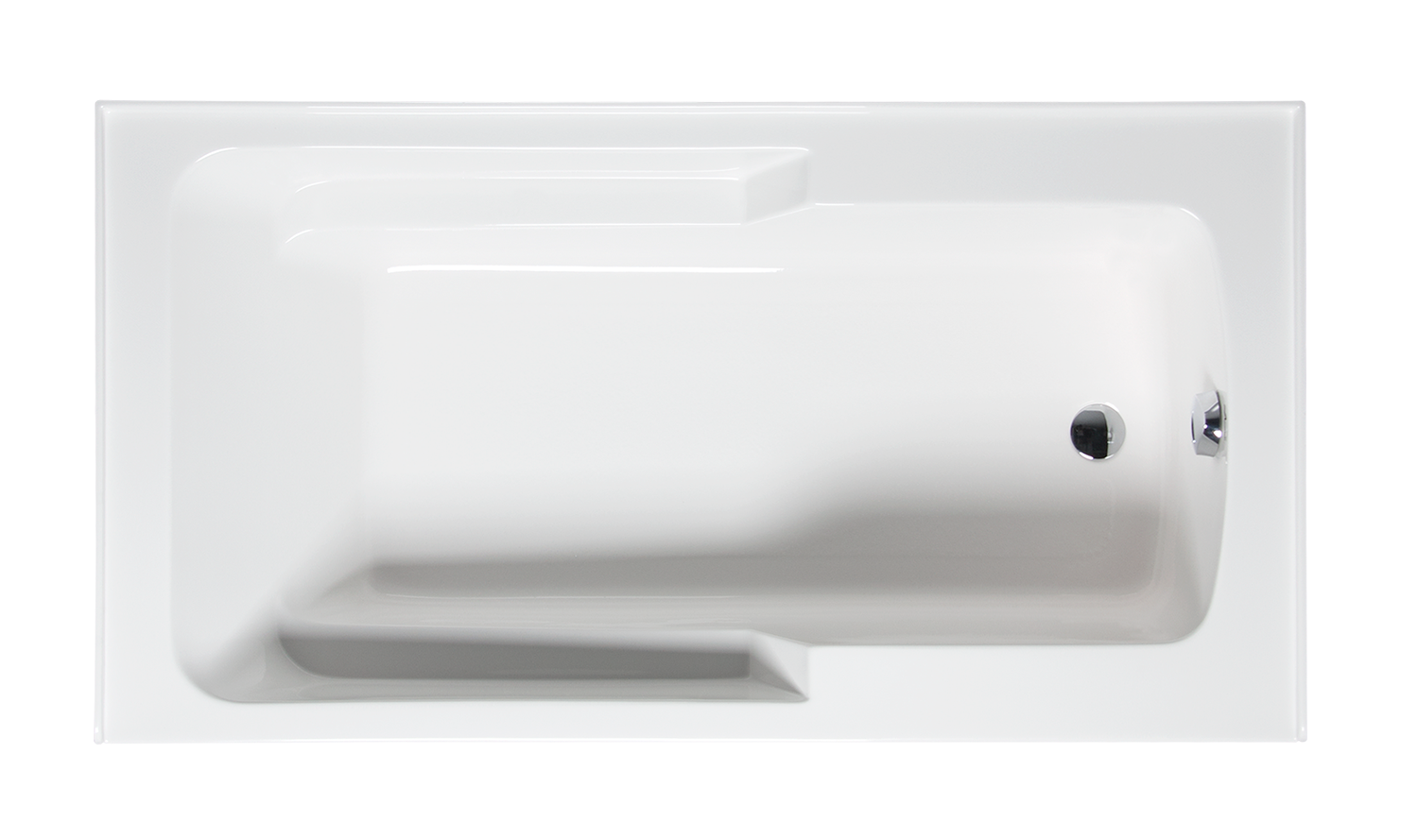 Americh MT6032ADATRA2WH Matty 6032 ADA Right Hand - Tub Only / Airbath 2 - White