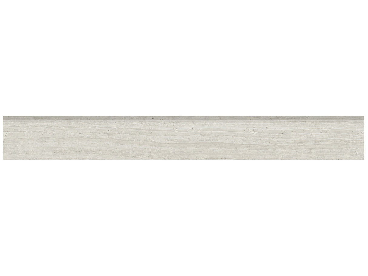 Anatolia Tile Mayfair 3X24 Bullnose Strada Ash Polished 4502-0126-1 Strada Ash 3x24 Bullnose Polished - premium natural stone mosaic tile from Anatolia Tile, available at PoshHaus showroom in Keene, NH