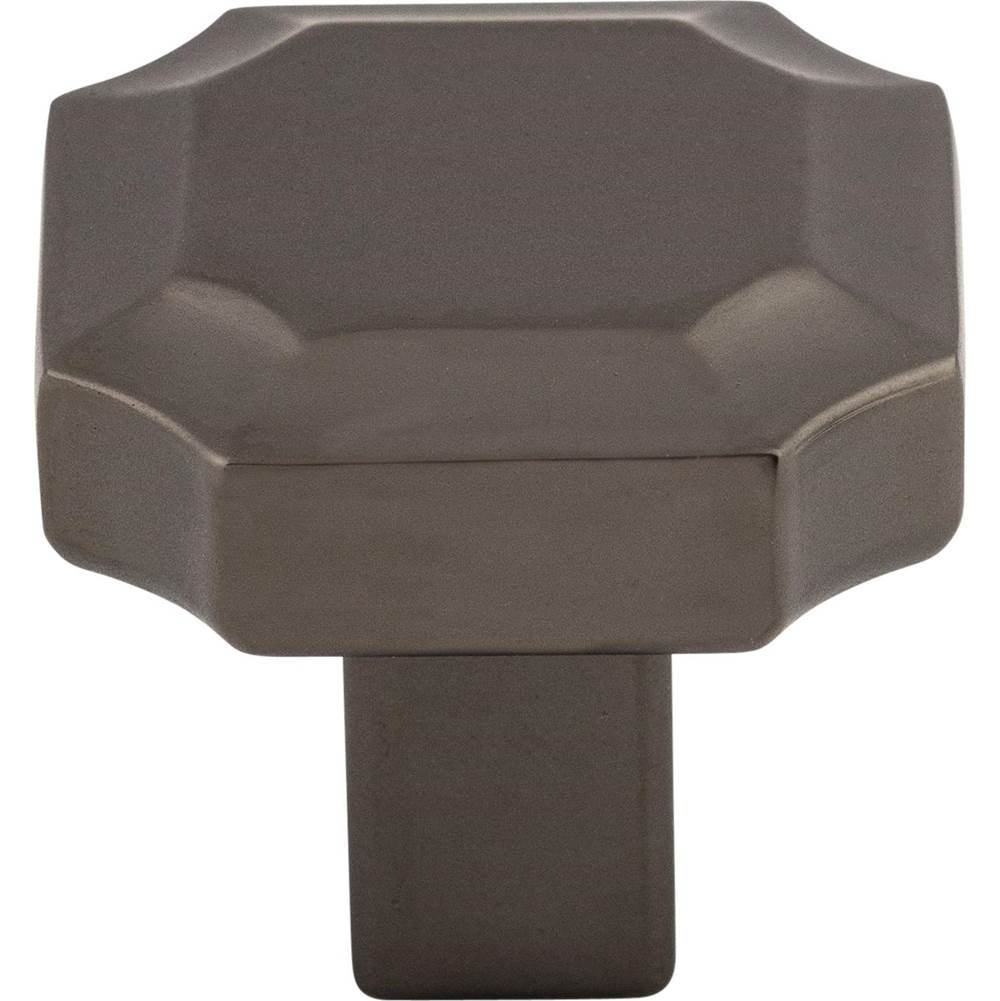 Top Knobs TK3020 Davenport Knob 1 1/4 Inch - Ash Gray