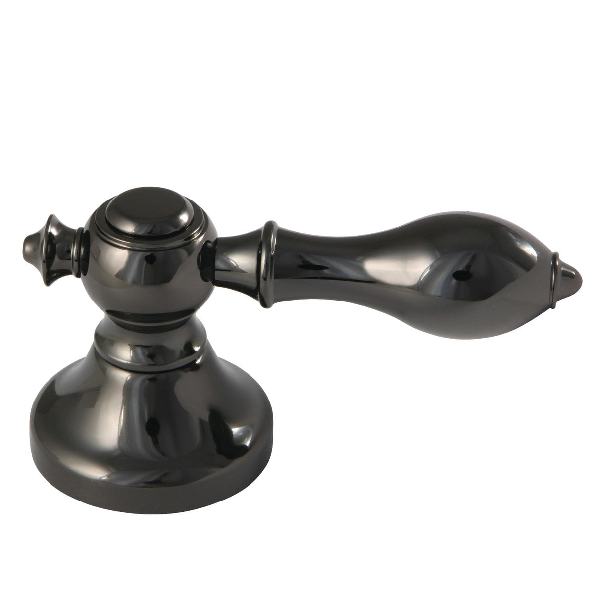 NBH3630ACL Metal Lever Handle, Black Stainless Steel