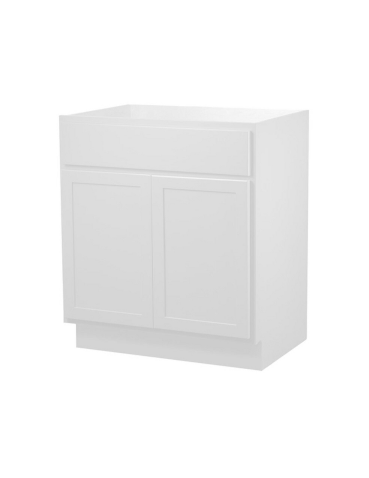 New England Home Goods 36" Bathroom Vanity Sink Base Cabinet White