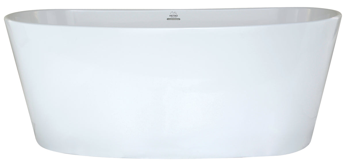 Hydro Systems NEW6228HTO-WHI NEWBURY 6228 METRO TUB ONLY-WHITE