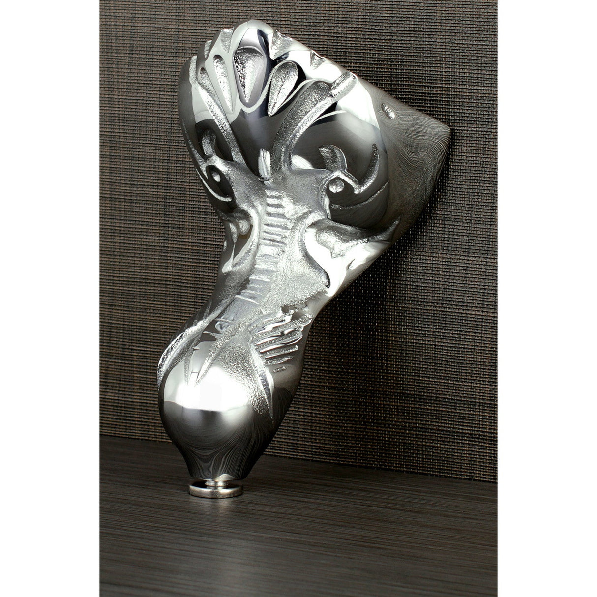 Aqua Eden NHVCTZT1 4-Piece (Set) Tudor Brass Tub Feet, Polished Chrome