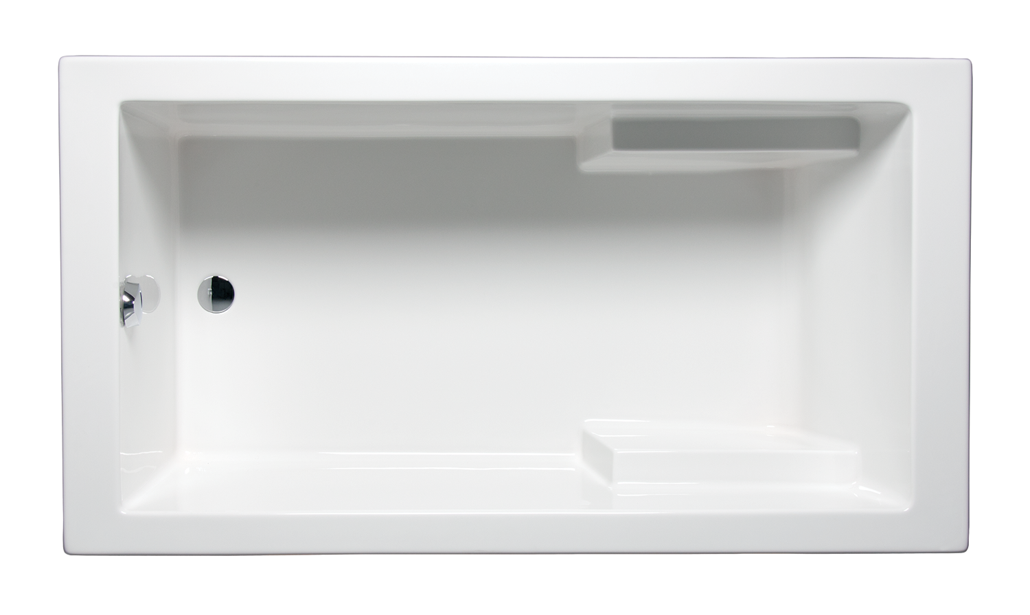 Americh NA7236TA2-WH Nadia 7236 - Tub Only / Airbath 2 - White